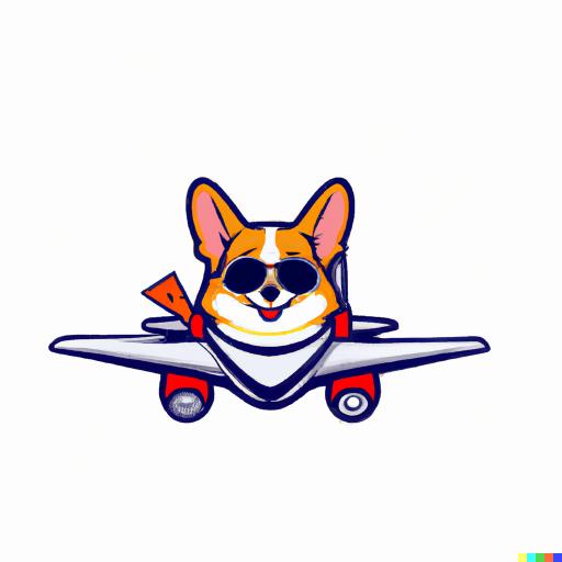 Corgi Plane